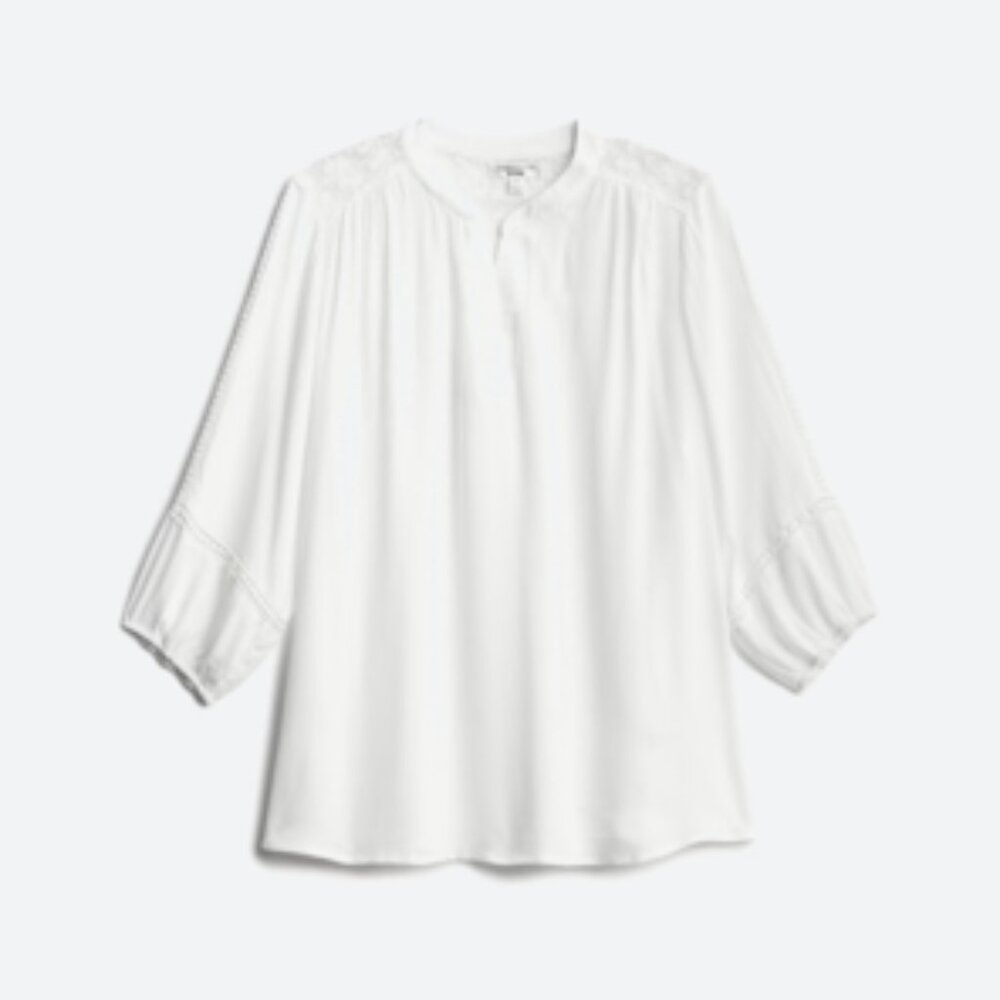 JohnPaulRichard Gracie Textured Top - 1X